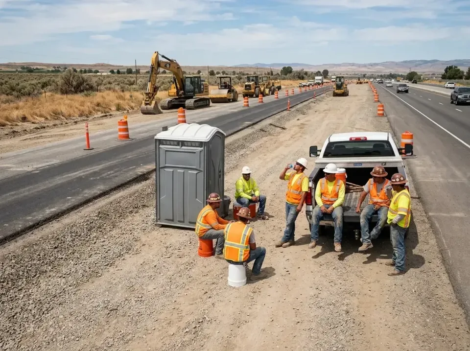 highway-road-construction-crew-007 — frequently asked questions, Porta Potty and Restroom Rentals in Aspen, CO
